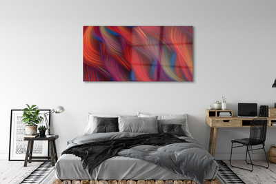 Foto op plexiglas Kleurrijke fractale stroken