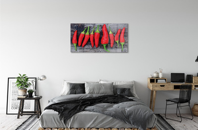 Plexiglas schilderij Rode peper