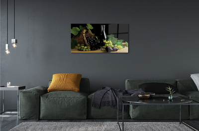 Plexiglas schilderij Wijndruif bladeren mand