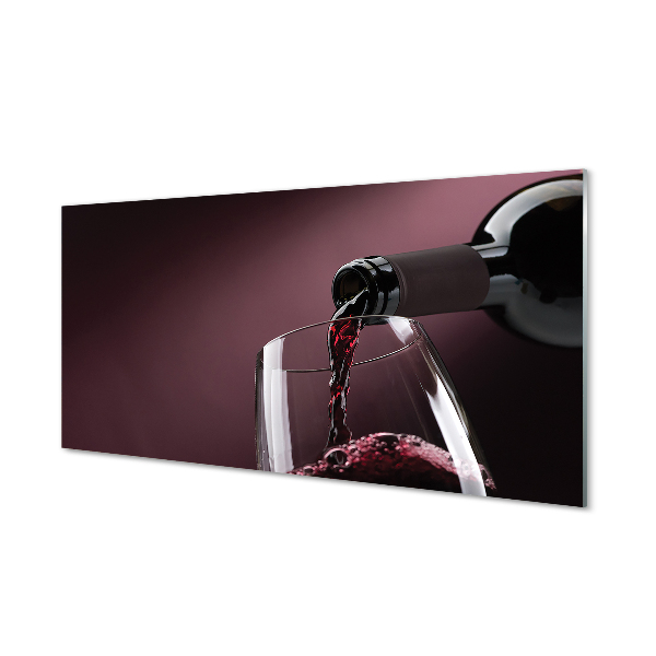 Plexiglas schilderij Bourgondische wijn achtergrond