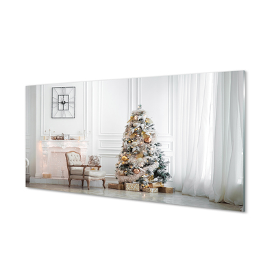 Plexiglas foto Kerstboom decoraties