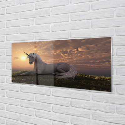 Foto op plexiglas Unicorn mountain sunset