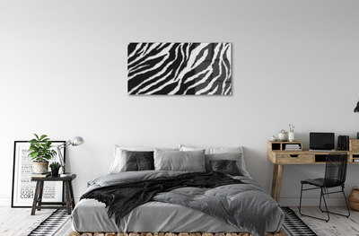 Plexiglas foto Zebra vacht