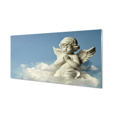 Plexiglas foto Angel clouds sky