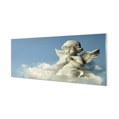 Plexiglas foto Angel clouds sky