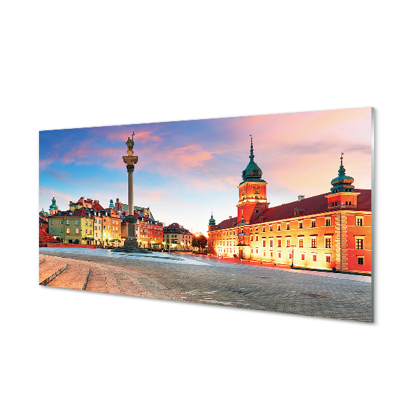 Foto op plexiglas Warsaw sunrise old town