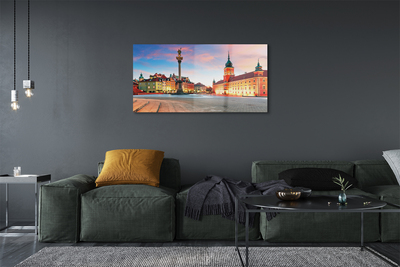 Foto op plexiglas Warsaw sunrise old town