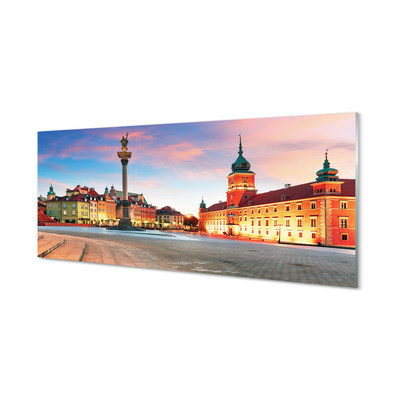 Foto op plexiglas Warsaw sunrise old town