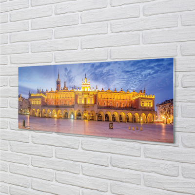 Foto op plexiglas Krakau zonsondergangzaal