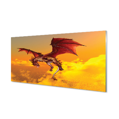 Foto in plexiglas Wolken dragon sky