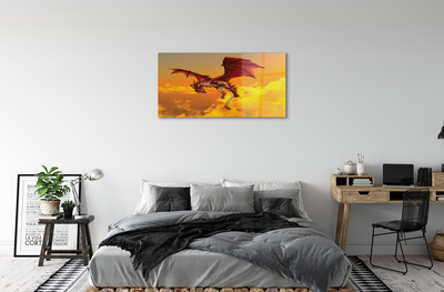 Foto in plexiglas Wolken dragon sky