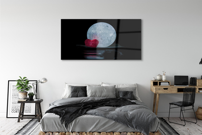 Plexiglas schilderij Het hart van de maan