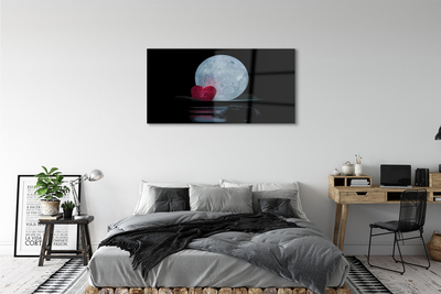 Plexiglas schilderij Het hart van de maan