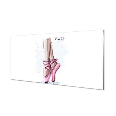 Plexiglas foto Roze balletschoenen