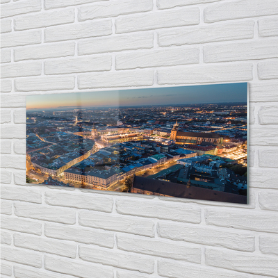 Foto op plexiglas Krakow panorama night