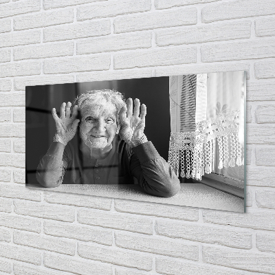 Foto in plexiglas Oudere vrouw