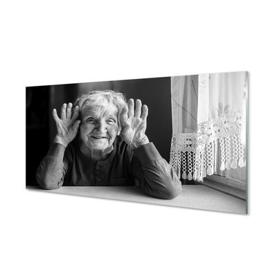 Foto in plexiglas Oudere vrouw