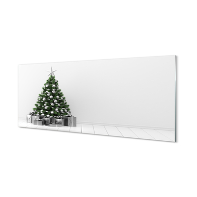 Plexiglas foto Kerstboomgeschenken