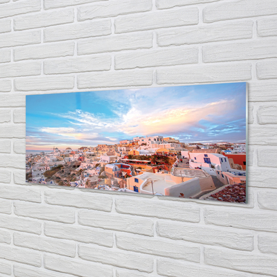 Foto op plexiglas Griekenland panorama city sunset