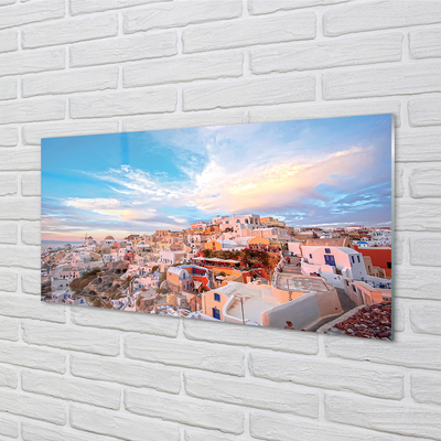 Foto op plexiglas Griekenland panorama city sunset