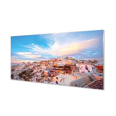 Foto op plexiglas Griekenland panorama city sunset