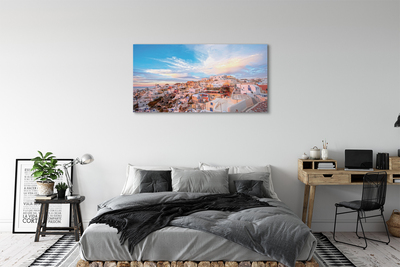 Foto op plexiglas Griekenland panorama city sunset