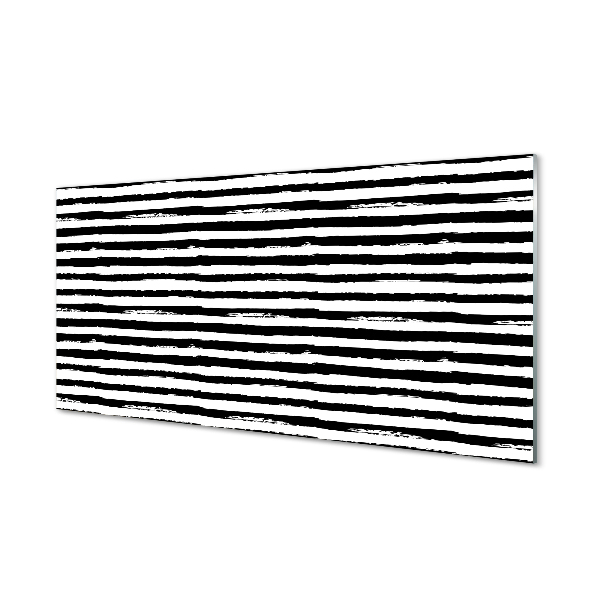 Foto op plexiglas Onregelmatige zebrastrips