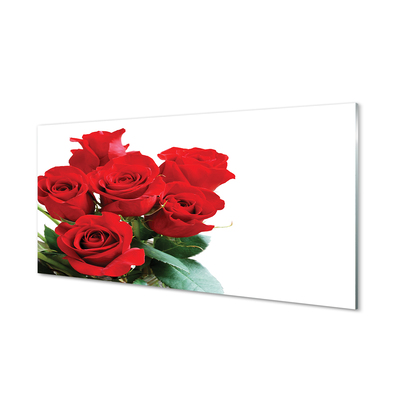 Plexiglas schilderij Boeket van rozen