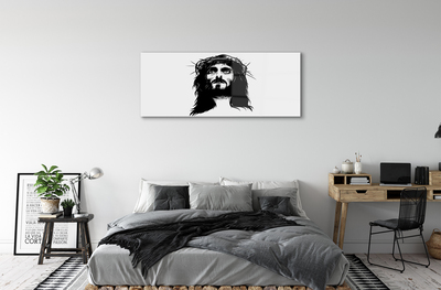 Plexiglas foto Illustratie van jezus
