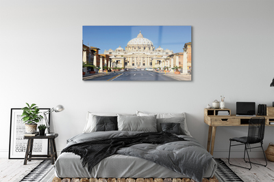 Foto op plexiglas Rome kathedraal straten gebouwen