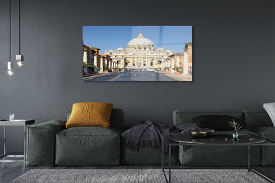 Foto op plexiglas Rome kathedraal straten gebouwen