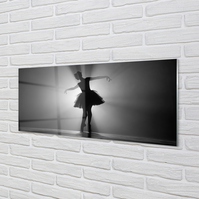 Plexiglas foto Grijze ballet achtergrond