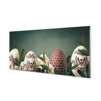 Plexiglas foto Bladeren van eierbloemen