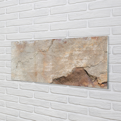 Plexiglas print Steen marmeren muur