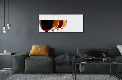 Plexiglas schilderij Wijnglazen