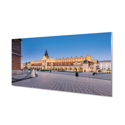 Foto op plexiglas Krakau zonsondergangzaal