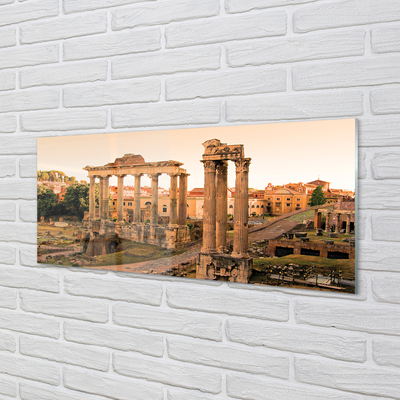 Foto op plexiglas Rome forum romanum sunrise