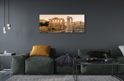 Foto op plexiglas Rome forum romanum sunrise