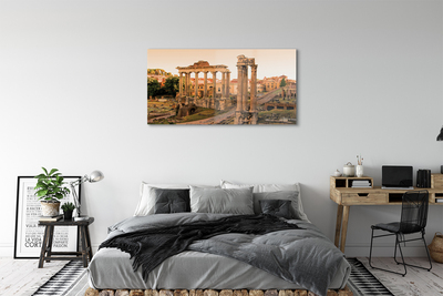 Foto op plexiglas Rome forum romanum sunrise