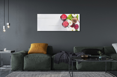 Plexiglas schilderij Bieten-appelcocktails
