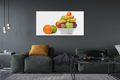 Plexiglas schilderij Fruit in een kom
