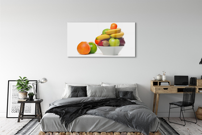 Plexiglas schilderij Fruit in een kom