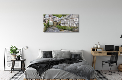 Foto op plexiglas Duitsland oude gebouwen rivier