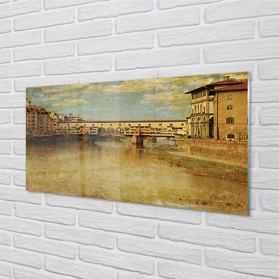 Foto op plexiglas Italië bruggen riviergebouwen