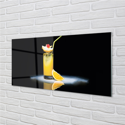 Plexiglas schilderij Oranje cocktail
