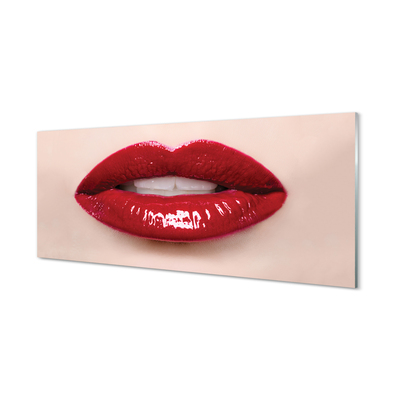 Foto in plexiglas Rode lippen