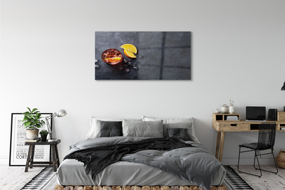 Plexiglas schilderij Bevroren citroenthee