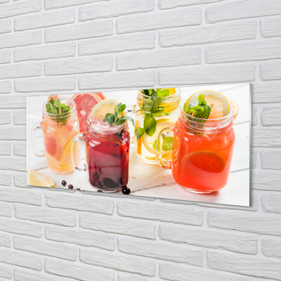 Plexiglas schilderij Citruscocktails