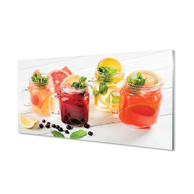 Plexiglas schilderij Citruscocktails