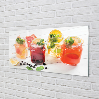 Plexiglas schilderij Citruscocktails